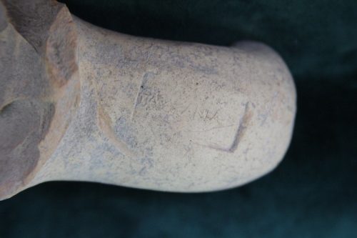 Amphora handle from the Hellenistic period showing stamp