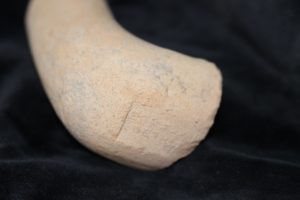 Rhodean amphora handle from the hellentisitc period showing a stamp from a wine manufacturer
